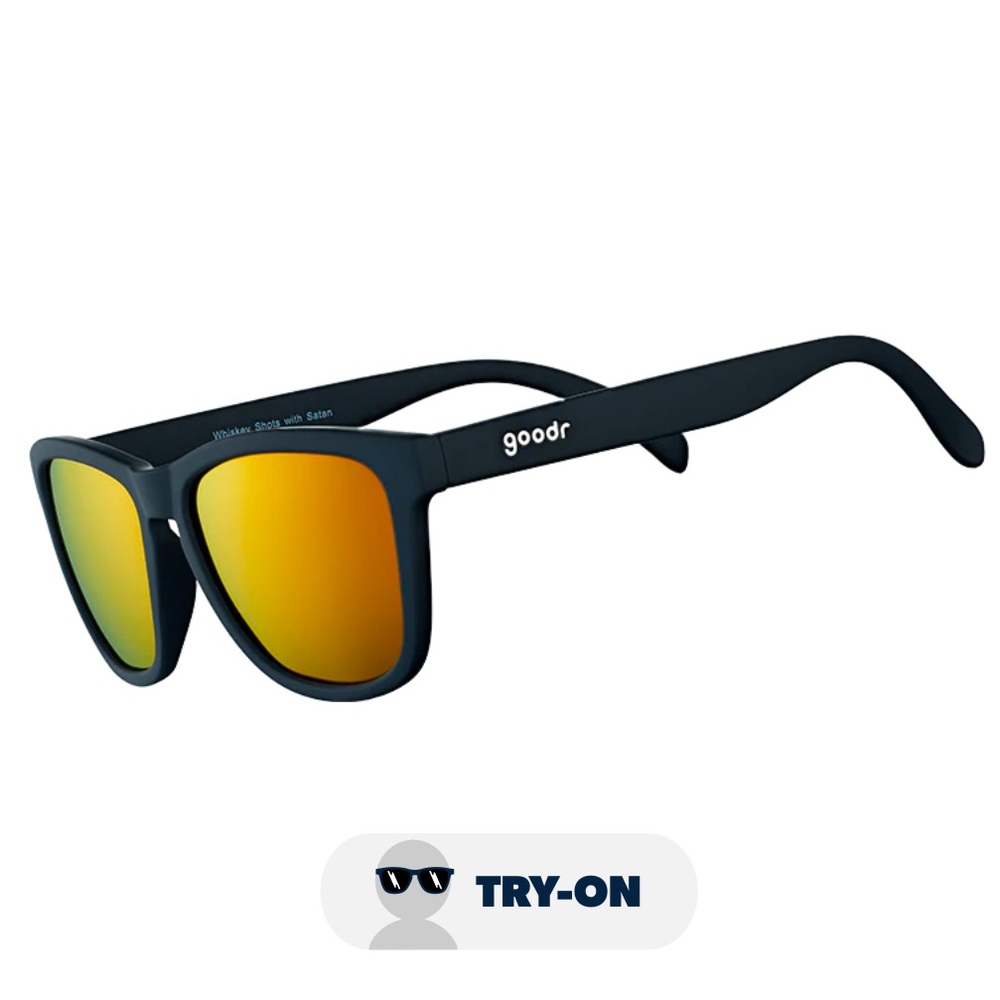 NWOT goodr Unisex Polarized Amber Lens Sunglasses